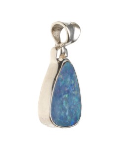 Pendentif en Opale Bleue en... 2