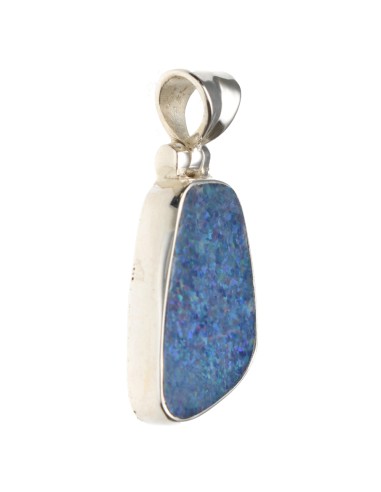 Colgante di Opale Blu in Argento...
