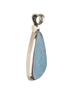 Blue Opal Pendant in 925... 2