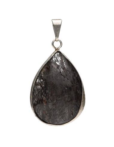 Silver Plated Tourmaline Quartz Drop...