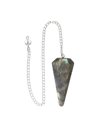 Pendolo Sfaccettato di Labradorite...