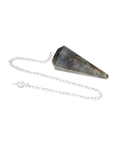 Pendolo Sfaccettato di Labradorite...