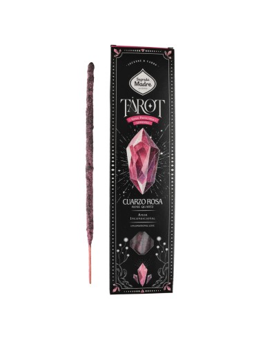 Incenso Tarot Gemas Quartzo Rosa -...