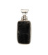 Shungite Pendant Crystallized in 925 Sterling Silver