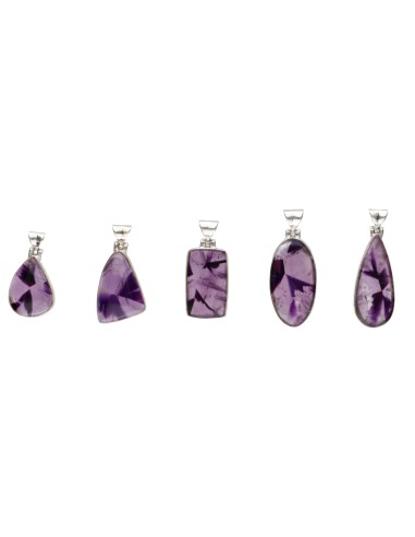 Amethyst Star Pendant in Sterling...