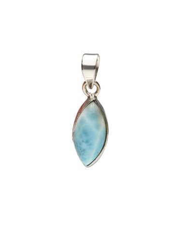 Colgante de Larimar en Plata de Ley 925