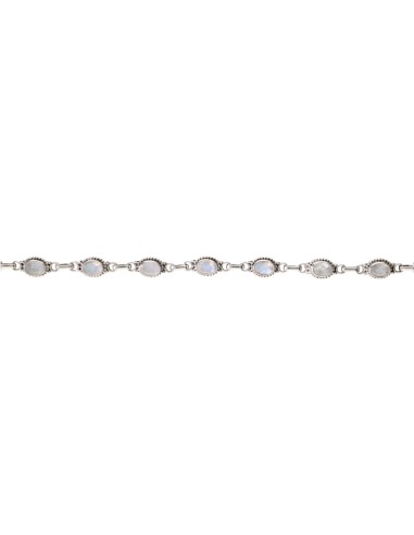 Bracelet en argent 925 pierres de...