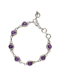 Amethyst Drops Bracelet in... 2