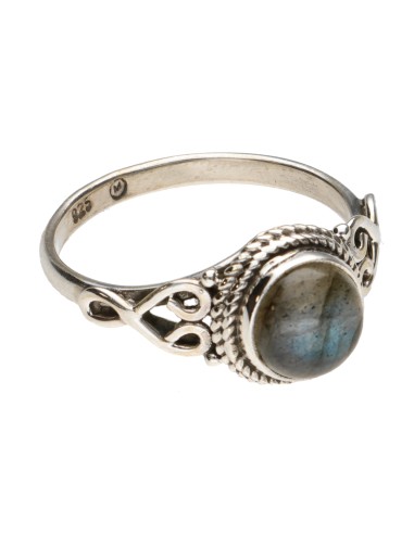 Anillo Bohemio de Labradorita en...