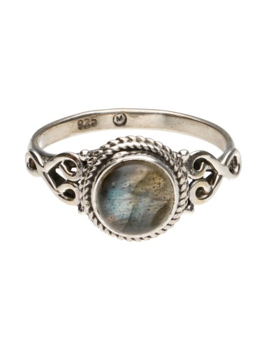 Anillo Bohemio de Labradorita en...