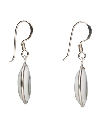 925 Sterling Silver Operculum Earrings