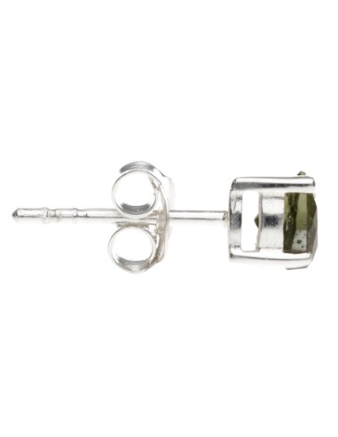 Pendenti di Moldavite Sfaccettata in...