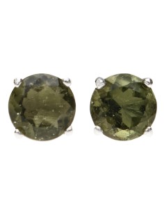 Faceted Moldavite Earrings...