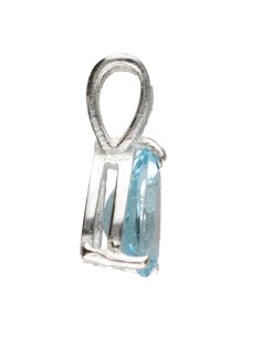 Pendentif goutte en argent... 2