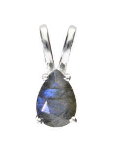 Faceted Labradorite Pendant...