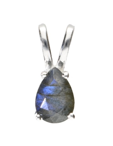Pingente Facetado de Labradorite em...
