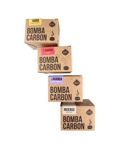 Bomba Carbón x12 7 Poderes - Sagrada...