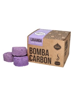 Bomba Carbón x12 Lavanda -...