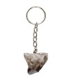 Porte-clés en druse de quartz fumé