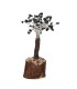 Mini Black Tourmaline Tree with Wooden Base
