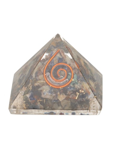 Piramide Orgonite di Cianite in...