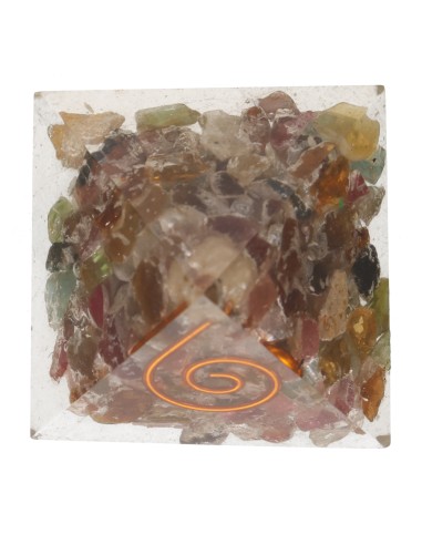 Orgonite Turmalian Multicolor Pyramid...
