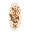 Base Oval for Vegvisir Viking Altar 6.5cm