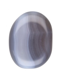 Agate roulée plate
