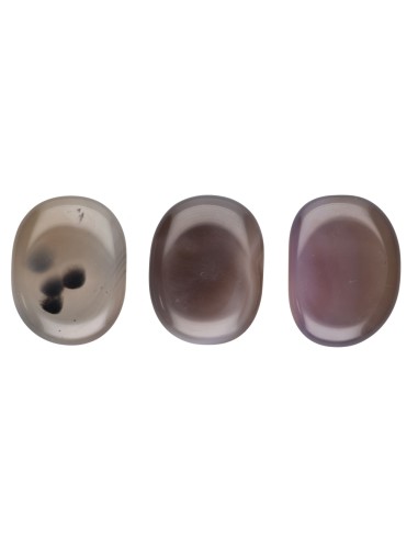 Agate roulée plate