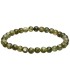 Pulsera di Mica Lepidolita Verde 6mm