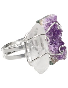 Amethyst and Quartz Druzy... 2