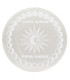 Circular Selenite Plate Lunar Phases