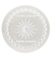Placca Circolare di Selenite Fasi Lunari