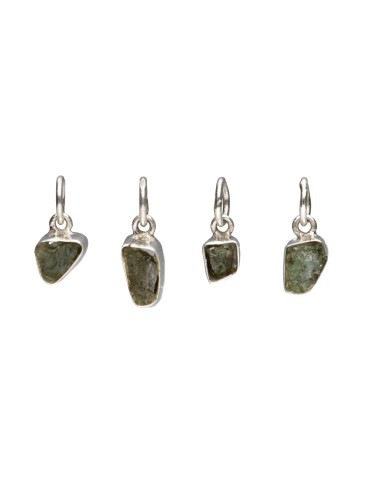 Moldavite Pendant in 925 Sterling...