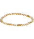 Pulsera Facetada de Citrino Aquecido 4mm
