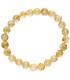 Pulsera Facetada de Citrino Aquecido 8mm