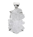 Colgante Drusa di Quarzo in Plata de Ley 925 (86V)