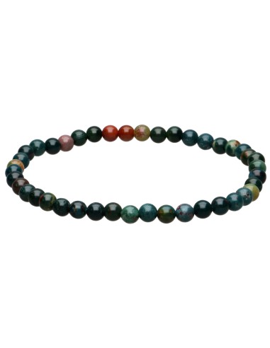 Pulsera de Jaspe Sanguíneo 4mm