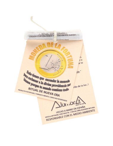 Vela Artesanal - Moneda de la Fortuna