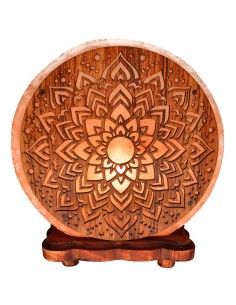 Lampe de sel Mandala