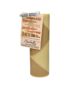 Vela Artesanal de Color - Miel
