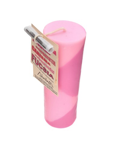 Vela Artesanal de Color - Fuchsia