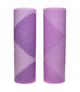 Vela Artesanal de Cor - Violeta