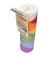 Vela artisanale de couleur - 7 colores