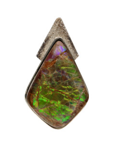 Colgante de Ammolite in 925...