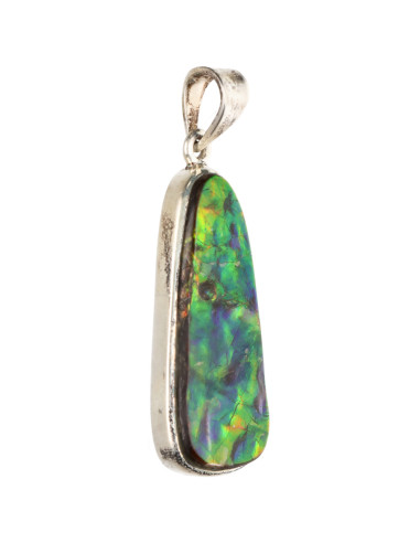 Colgante di Ammolite in Plata de Ley...