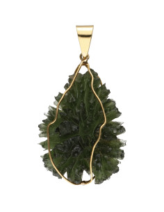Colgante de Moldavite in...