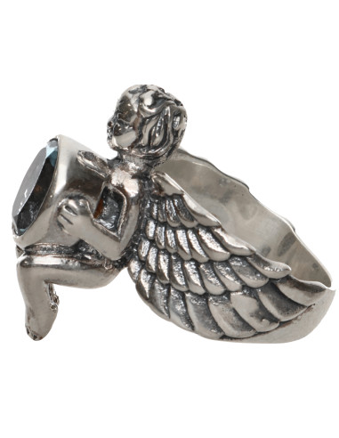 Anillo Ángel with Topacio in Sterling...