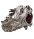 Anillo Dragon avec Rubí en Plata de Ley 925