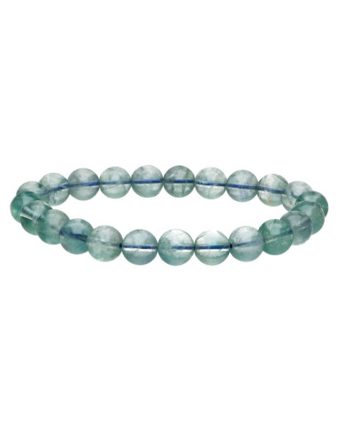 Bracciale di Fluorite Blu 8mm